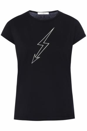 T-shirt z przetarciami, zdjęcie 1 T-shirt z przetarciami od Givenchy